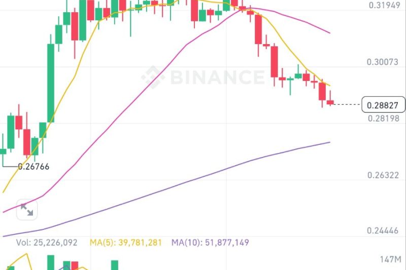 moodengusdt河马币这个垃圾终于下来了，马上就回本有盈利了。